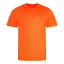 JC001 környakas sport férfi póló Just Cool, Electric Orange-XS