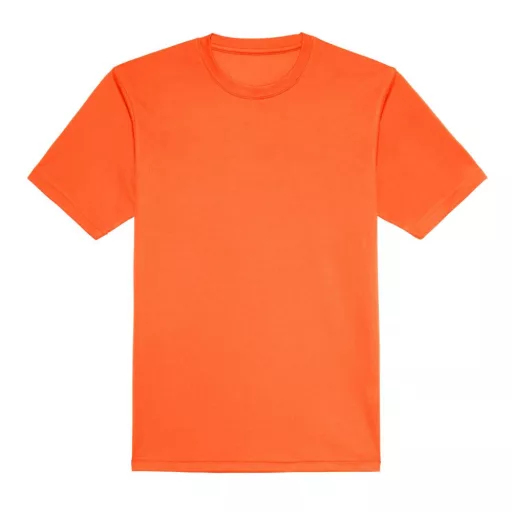 JC001 környakas sport férfi póló Just Cool, Electric Orange-XS