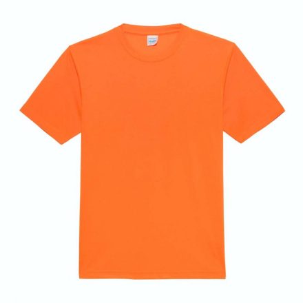 Just Cool JC001 környakas férfi póló, Electric Orange
