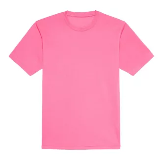   JC001 környakas sport férfi póló Just Cool, Electric Pink-S