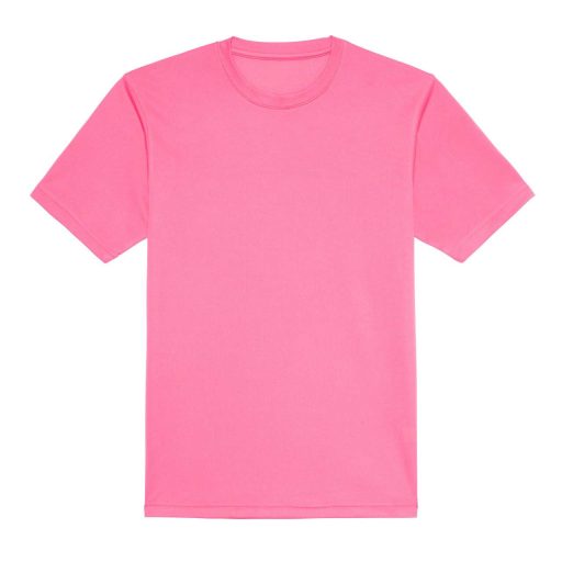 JC001 környakas sport férfi póló Just Cool, Electric Pink-XL