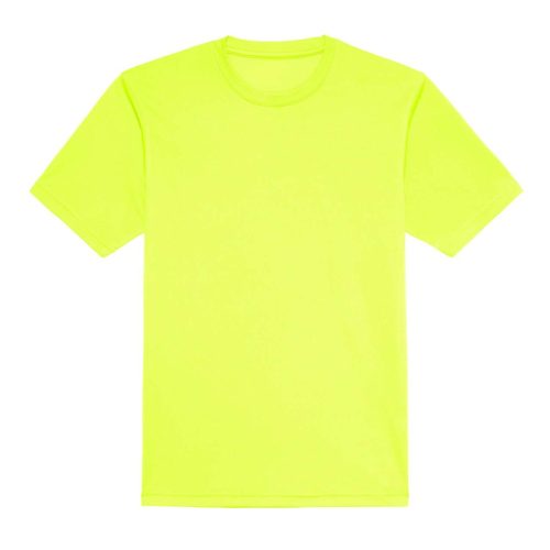 JC001 környakas sport férfi póló Just Cool, Electric Yellow-S