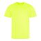 JC001 környakas sport férfi póló Just Cool, Electric Yellow-XS