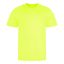 JC001 környakas sport férfi póló Just Cool, Electric Yellow-XS