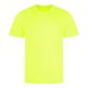 JC001 környakas sport férfi póló Just Cool, Electric Yellow-XS