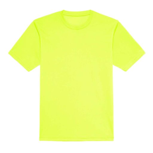 JC001 környakas sport férfi póló Just Cool, Electric Yellow-XS