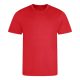 JC001 környakas sport férfi póló Just Cool, Fire Red-2XL