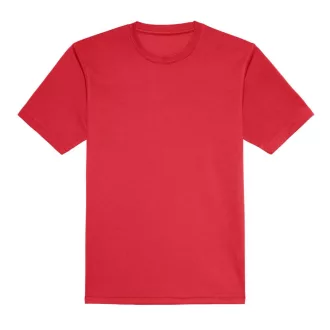 JC001 környakas sport férfi póló Just Cool, Fire Red-S