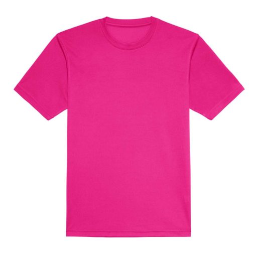 JC001 környakas sport férfi póló Just Cool, Hyper Pink-2XL