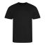 JC001 környakas sport férfi póló Just Cool, Jet Black-3XL