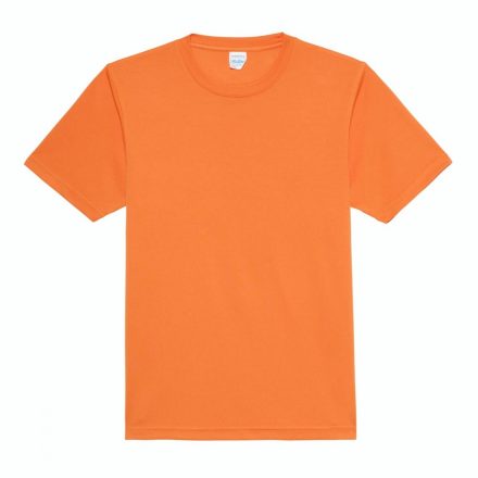 Just Cool JC001 környakas férfi póló, Orange Crush