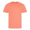 JC001 környakas sport férfi póló Just Cool, Peach Sorbet-L