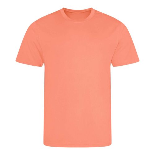JC001 környakas sport férfi póló Just Cool, Peach Sorbet-L