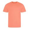 JC001 környakas sport férfi póló Just Cool, Peach Sorbet-XL