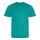 JC001 környakas sport férfi póló Just Cool, Turquoise Blue-XS