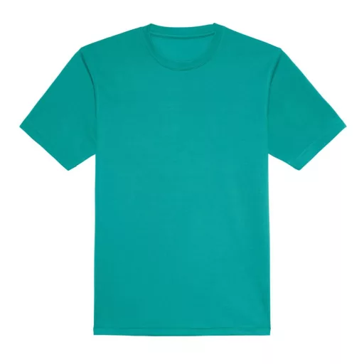 JC001 környakas sport férfi póló Just Cool, Turquoise Blue-XS