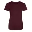 JC005 környakas Női sport póló Just Cool, Burgundy-S