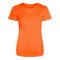 JC005 környakas Női sport póló Just Cool, Electric Orange-M