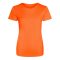 JC005 környakas Női sport póló Just Cool, Electric Orange-S