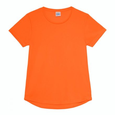 Just Cool JC005 környakas Női póló, Electric Orange