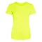 JC005 környakas Női sport póló Just Cool, Electric Yellow-S