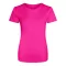 JC005 környakas Női sport póló Just Cool, Hyper Pink-S