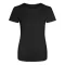 JC005 környakas Női sport póló Just Cool, Jet Black-L