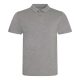 JP001 tri-blend galléros férfi póló Just Polos, Heather Grey-M