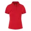 JP002F sztreccs galléros Női póló Just Polos, Red-XS