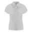 JP002F sztreccs galléros Női póló Just Polos, White-2XL