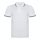Just Polos JP003 galéros sztreccs póló, White/Navy R