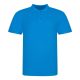 JP100 mikropiké unisex galléros póló Just Polos, Azure Blue-3XL