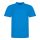 JP100 mikropiké unisex galléros póló Just Polos, Azure Blue-S