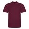 JP100 mikropiké unisex galléros póló Just Polos, Burgundy-3XL