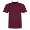 JP100 mikropiké unisex galléros póló Just Polos, Burgundy-S