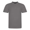 JP100 mikropiké unisex galléros póló Just Polos, Charcoal-S