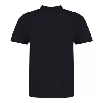   JP100 mikropiké unisex galléros póló Just Polos, Deep Black-S
