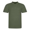 JP100 mikropiké unisex galléros póló Just Polos, Earthy Green-S