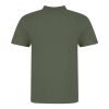 JP100 mikropiké unisex galléros póló Just Polos, Earthy Green-S
