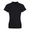 JP100F rövid ujjú Női galléros póló Just Polos, Deep Black-2XL