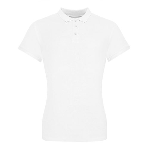 JP100F rövid ujjú Női galléros póló Just Polos, White-XS