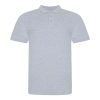 JP100 mikropiké unisex galléros póló Just Polos, Heather Grey-S