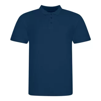   JP100 mikropiké unisex galléros póló Just Polos, Ink Blue-XL