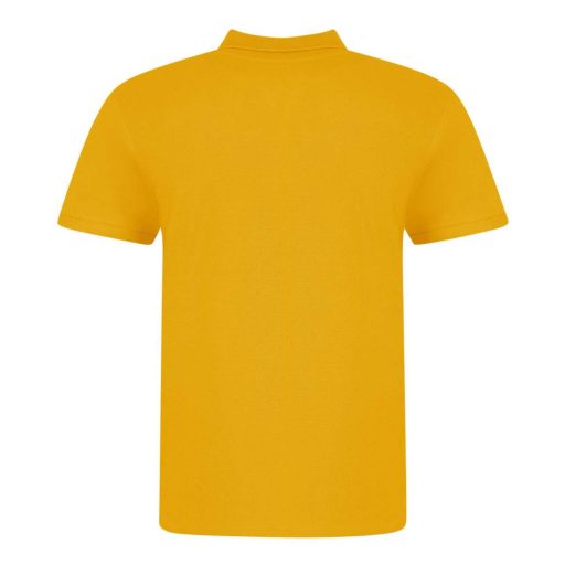 JP100 mikropiké unisex galléros póló Just Polos, Mustard-S