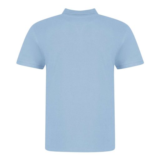 JP100 mikropiké unisex galléros póló Just Polos, Sky Blue-S