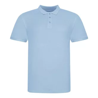   JP100 mikropiké unisex galléros póló Just Polos, Sky Blue-XL
