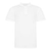 JP100 mikropiké unisex galléros póló Just Polos, White-S