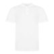 JP100 mikropiké unisex galléros póló Just Polos, White-XL