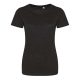 JT001F tri-blend Női rövid ujjú póló Just Ts, Heather Black-XL