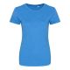 JT001F tri-blend Női rövid ujjú póló Just Ts, Heather Sapphire Blue-M